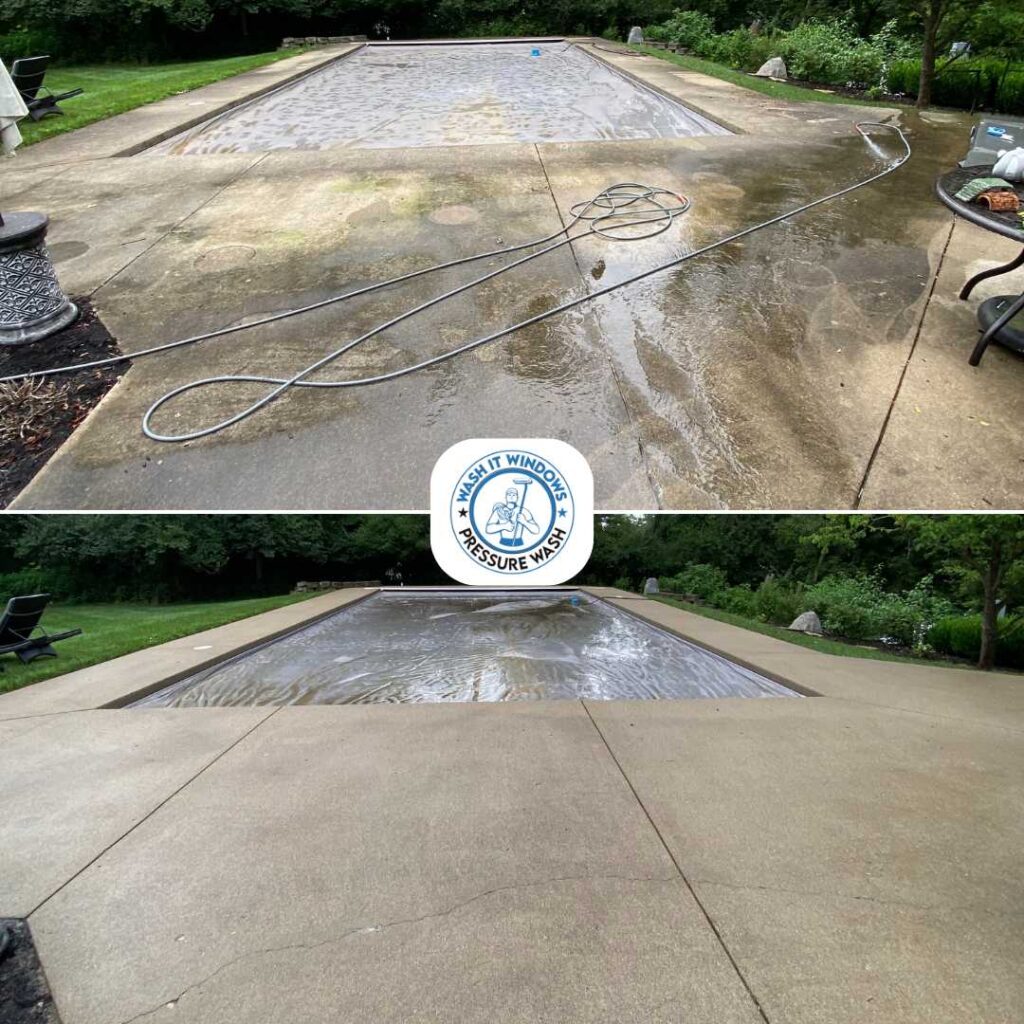 Pressure washing services in Cincinnati, OH